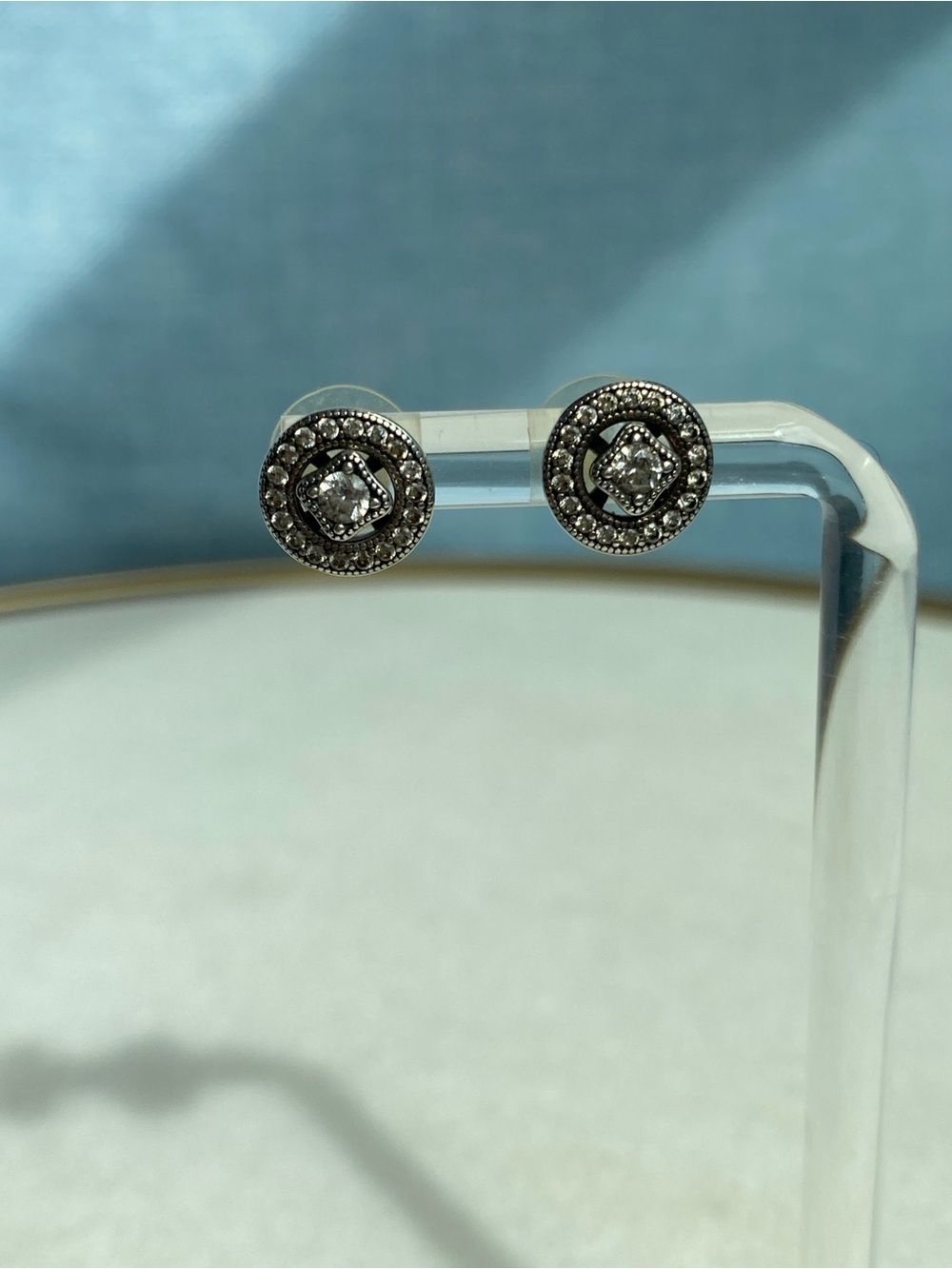 Pandora Vintage Allure Halo Stud Earrings